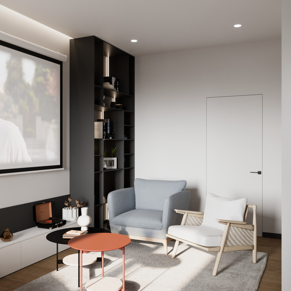 Дизайн проект двухуровневой квартиры