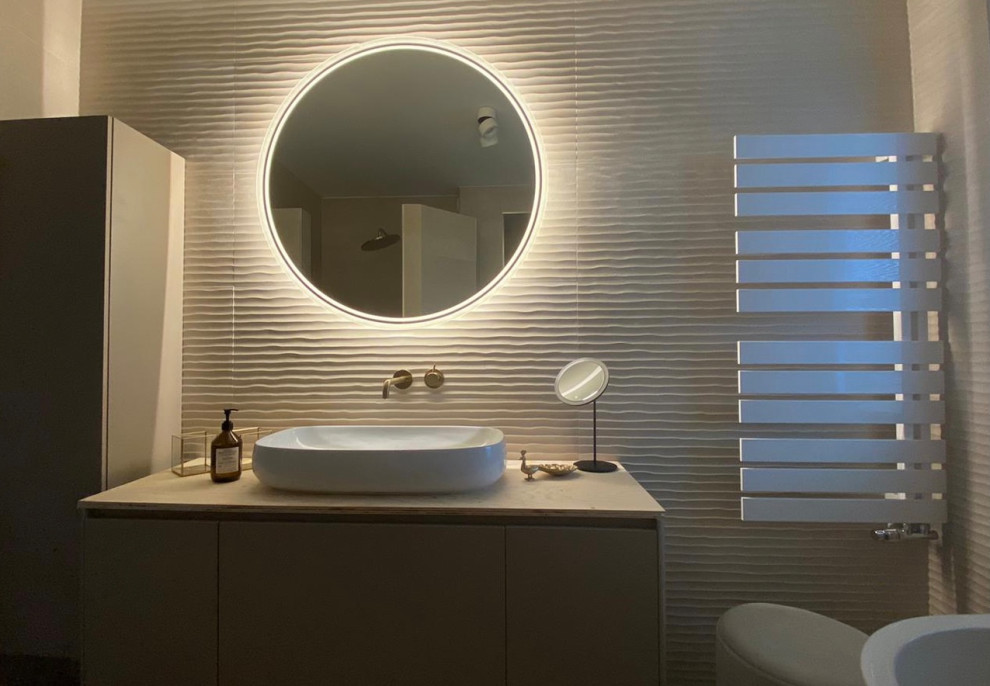 Maritimes Badezimmer in Leipzig