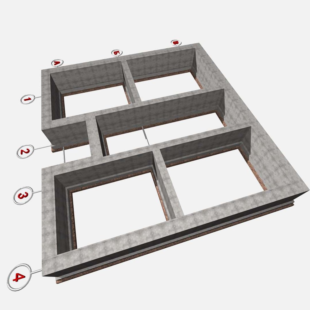 Ленточный фундамент