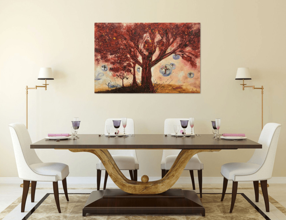 Работы художницы Дианы Маливани - Столовая - Дизайн интерьера (1)