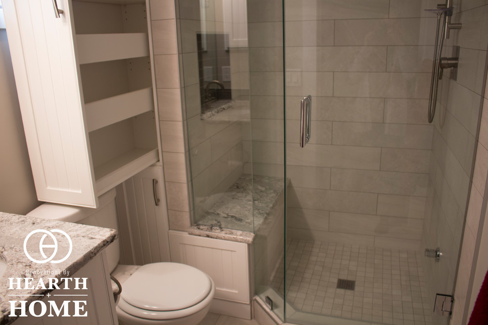 Trendy home design photo in Calgary