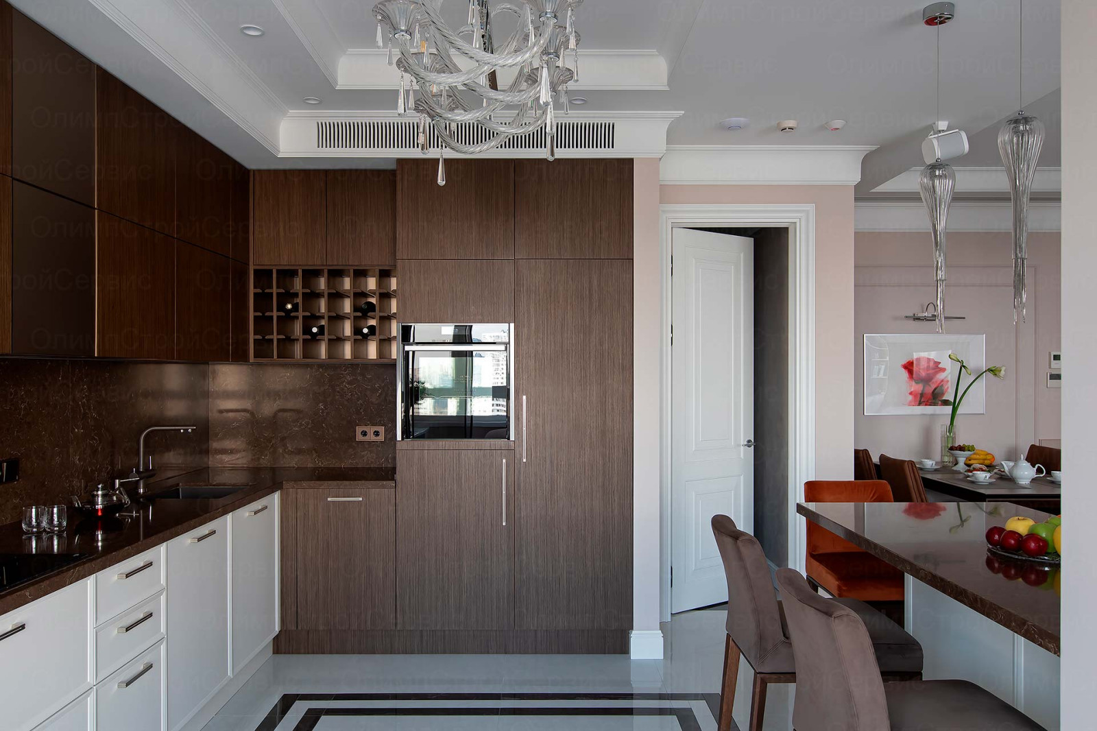 РЕМОНТ 4-КОМНАТНОЙ КВАРТИРЫ В ЖК РОЗМАРИН