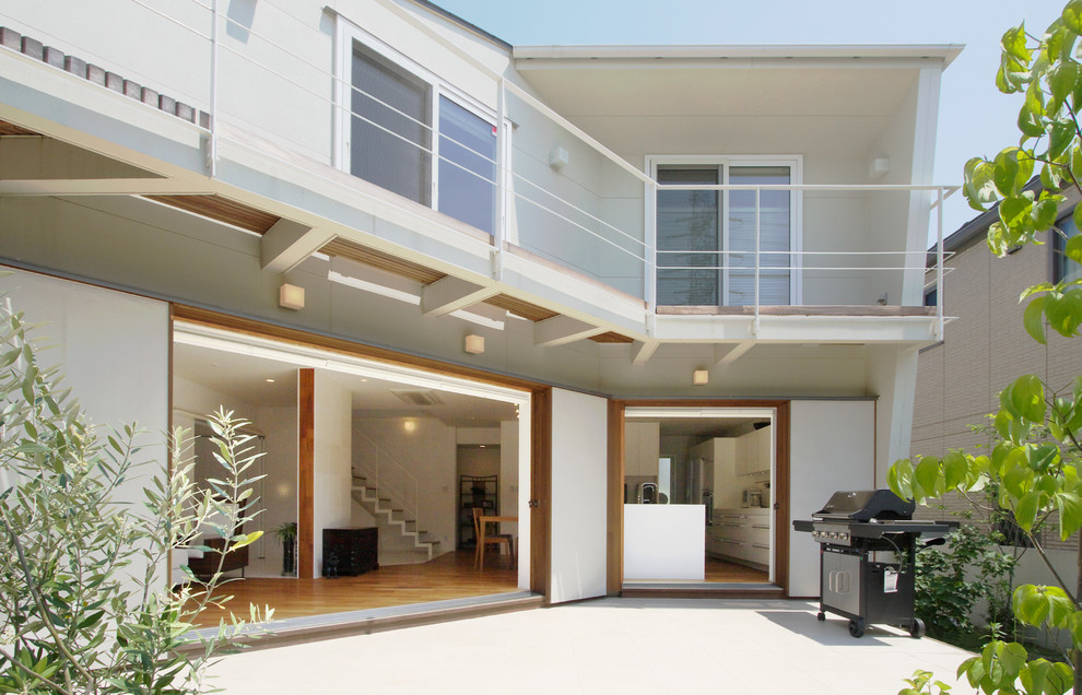 This is an example of a mid-sized contemporary patio in Other.