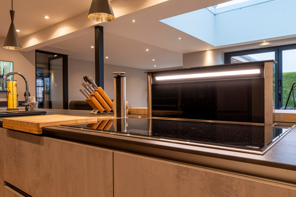 Family Room extension adds huge space to a bungalow