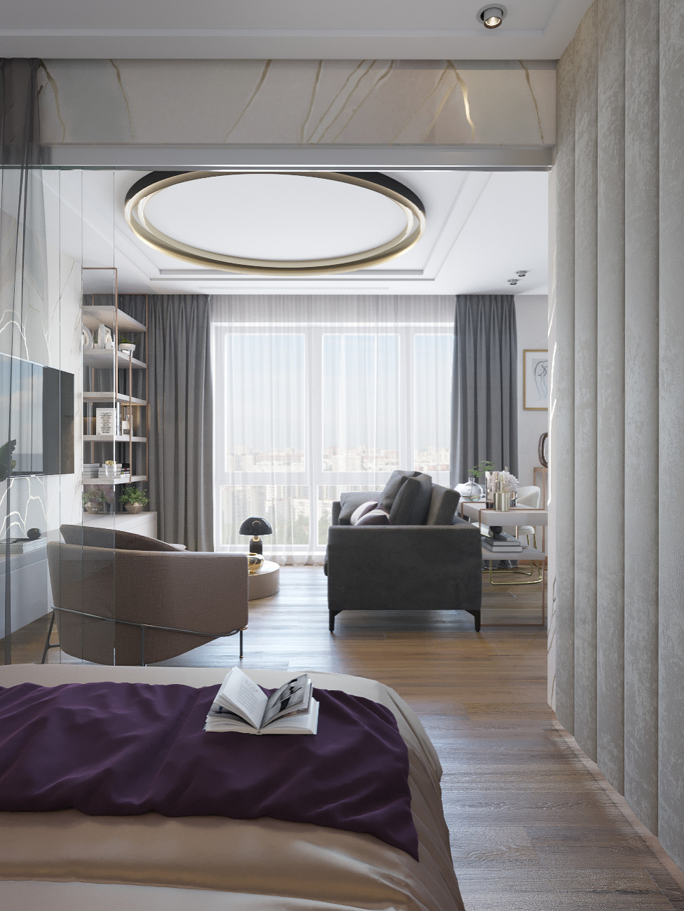 Квартира 43м.кв.В современном стиле