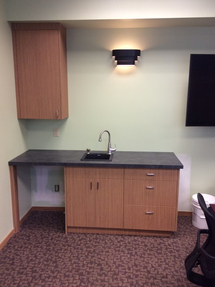Inspiration for a transitional home design remodel in Seattle