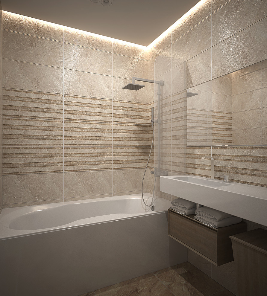 Дизайн-проект 3-х комнатной квартиры. Общая площадь 105 м2. Современный стиль