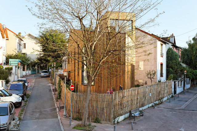 Maison 2B&eacute; contemporary-exterior