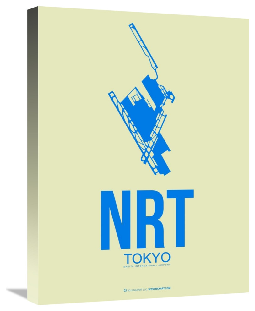 "NRT Tokyo Poster 3" Fine Art Print