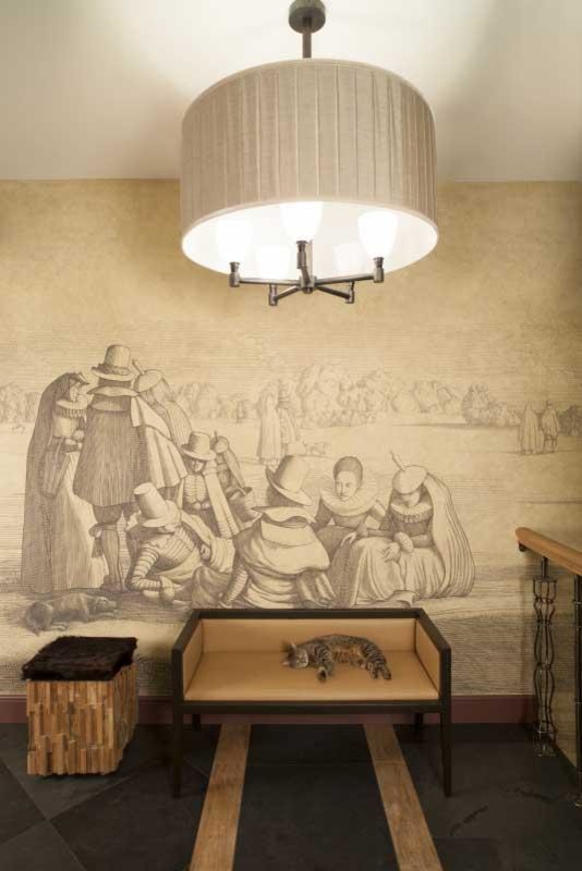 Двухуровневая квартира для многодетной семьи