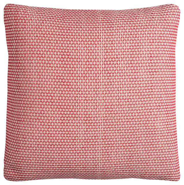 Rizzy Home Pilt11769reiv2222 One Of A Kind Solid Decorative Pillow Red Rizzy Home Pilt11769reiv2222 One Of A Kind Solid Decorative Pillow Red