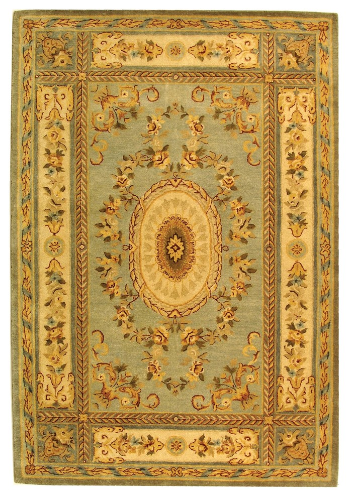 Empire Brown/Yellow Area Rug EM823A, 2' x 3' Traditional Area Rugs