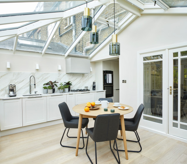 Wimbledon Conservatory Kitchen transitional-kitchen