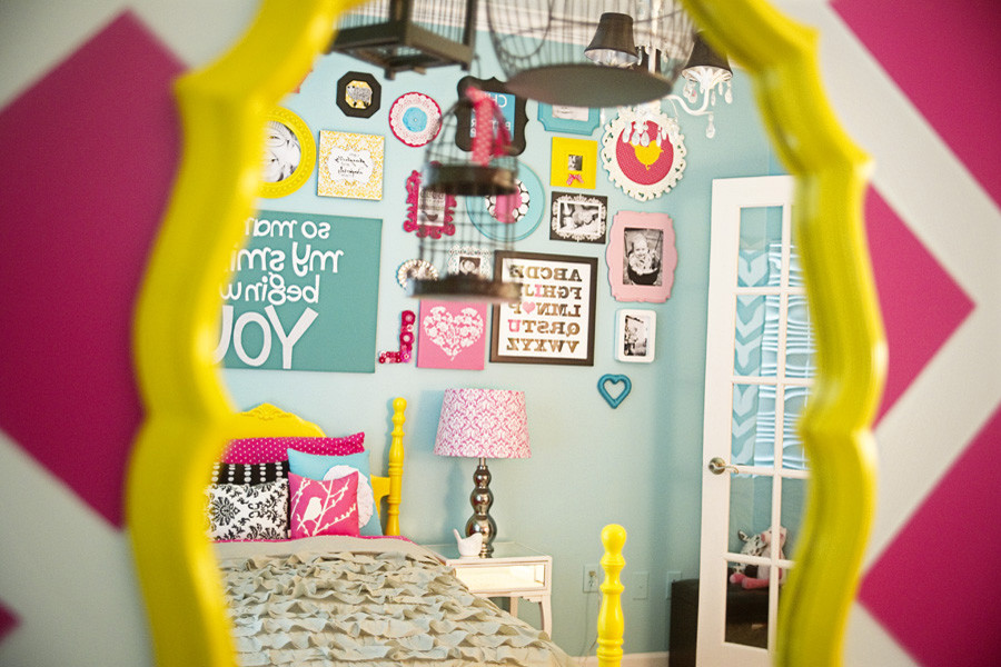 This is an example of a modern kids' room in Other.
