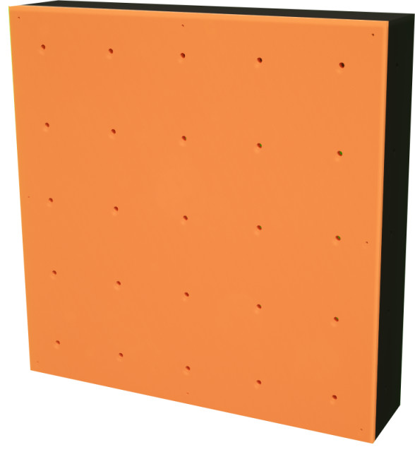 Square Panel Apricot Box Frame Contemporary Home Gym Equipment by