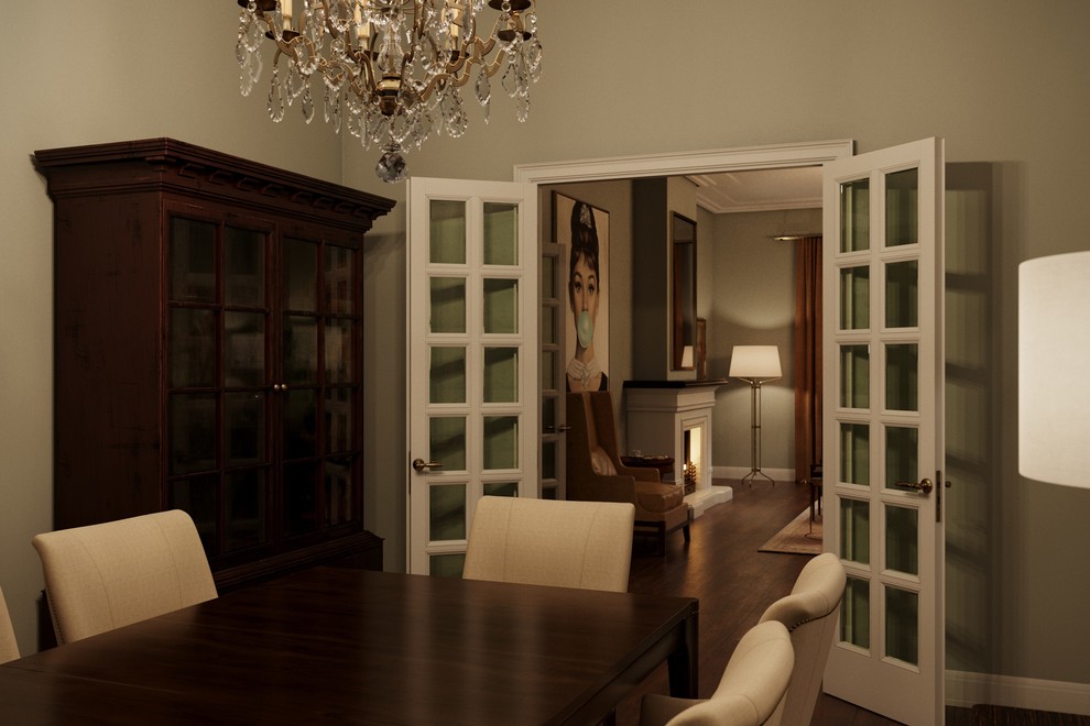 Дизайн-проект загородного дома в стиле Тиффани