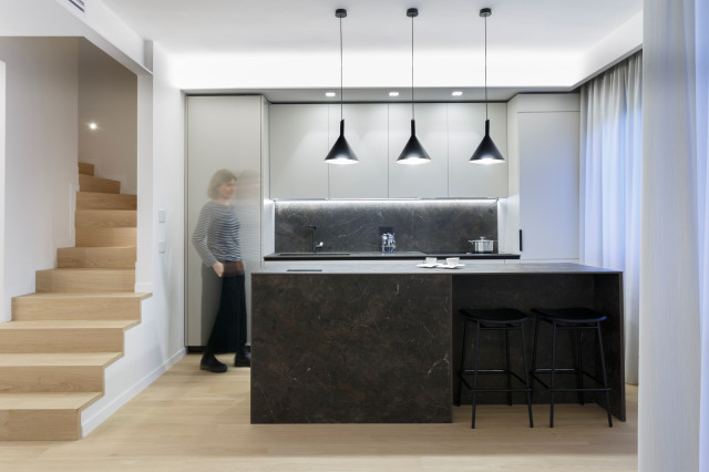Casa Bertini moderno-cocina