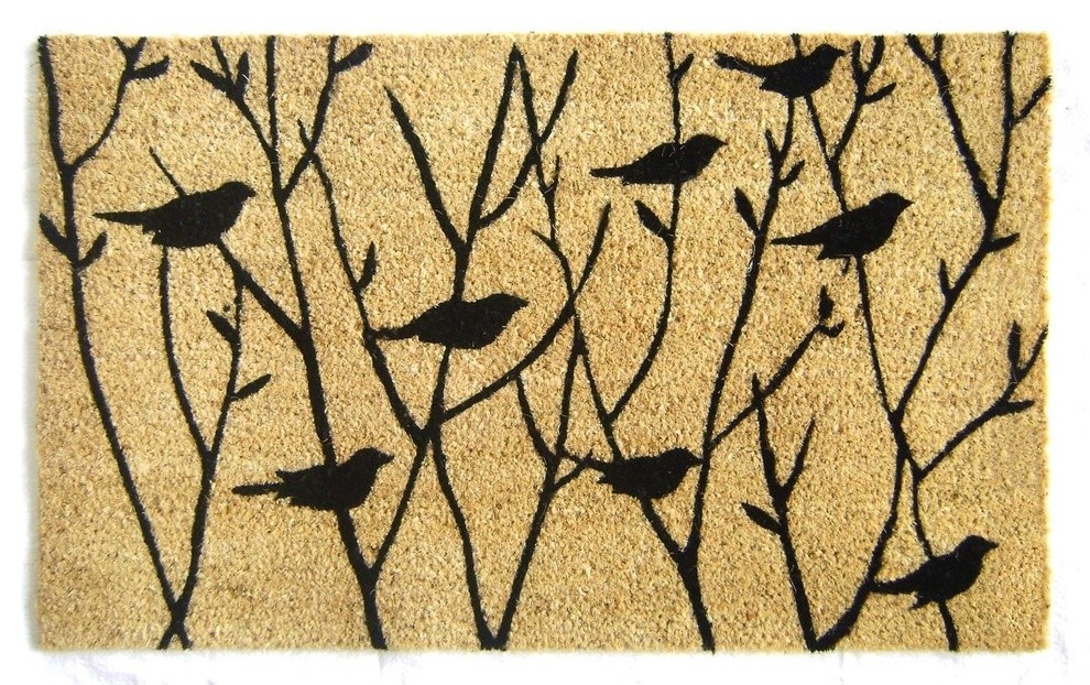 Birds On Branches Doormat
