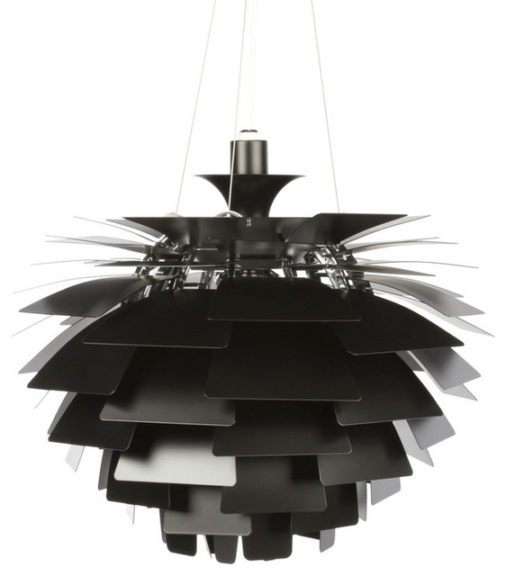 Modernist Artichoke Light Black 39"