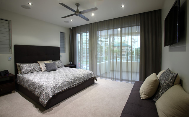 Mooloolaba House contemporary-bedroom