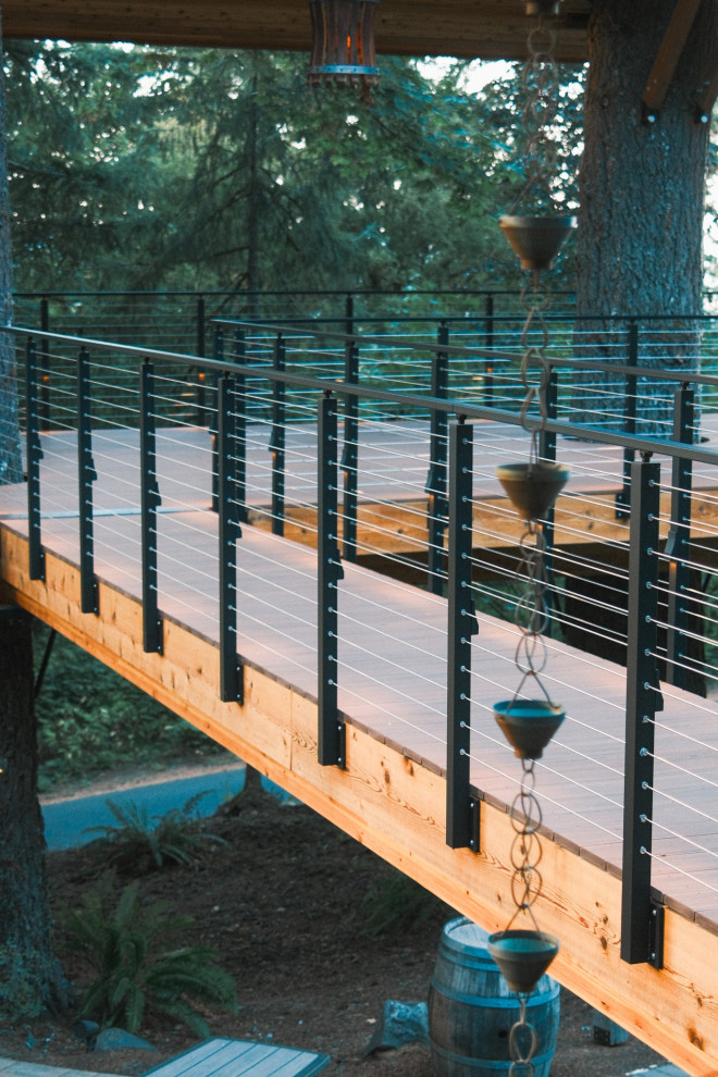 Deck - rustic deck idea