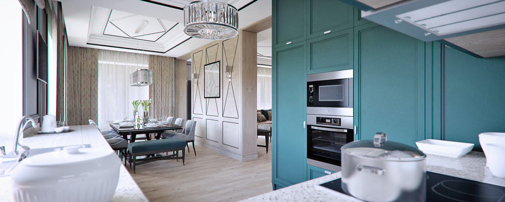 Коттедж в легком арт-деко