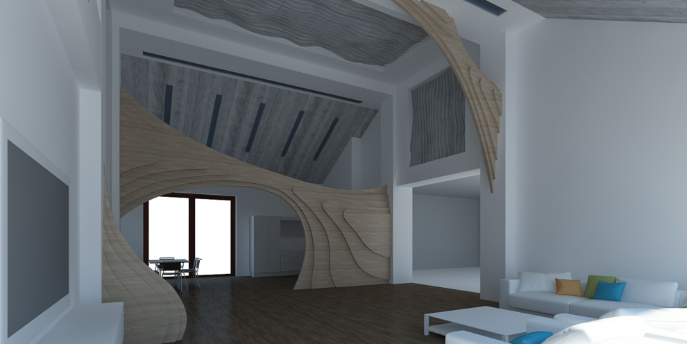 Дизайн интерьера гостиной комнаты