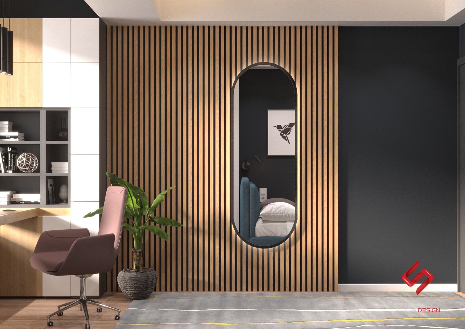 Дизайн-проект квартиры, CUBE