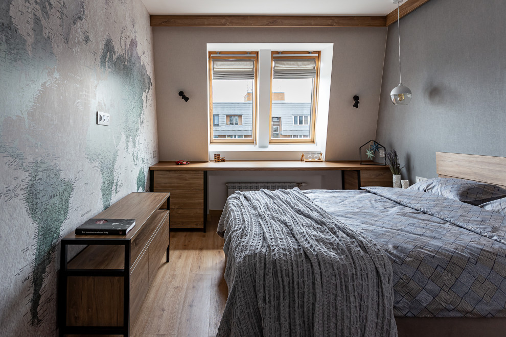 Квартира в коричневых тонах