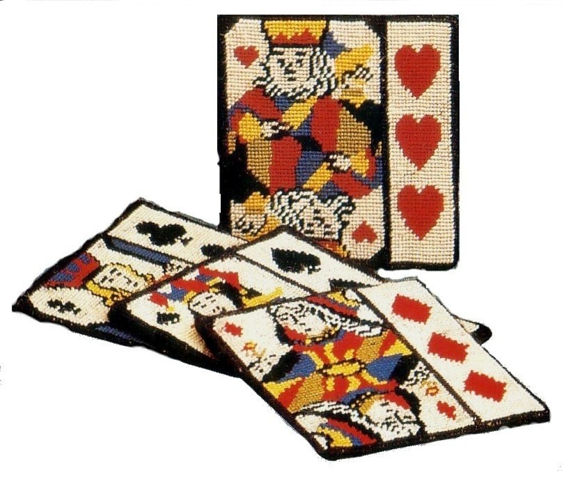 Card Suit Coasters, Set of 4 Traditional Coasters by Hkh Intl Houzz