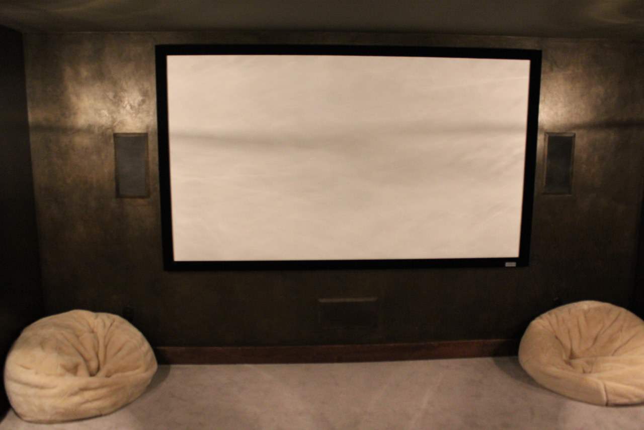 Rustic Theatre Room