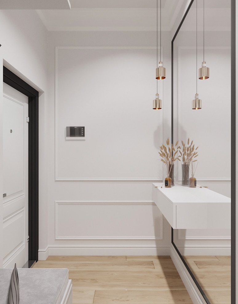 Проект однокомнатной квартиры в ЖК «Серебряный фонтан» г. Москва