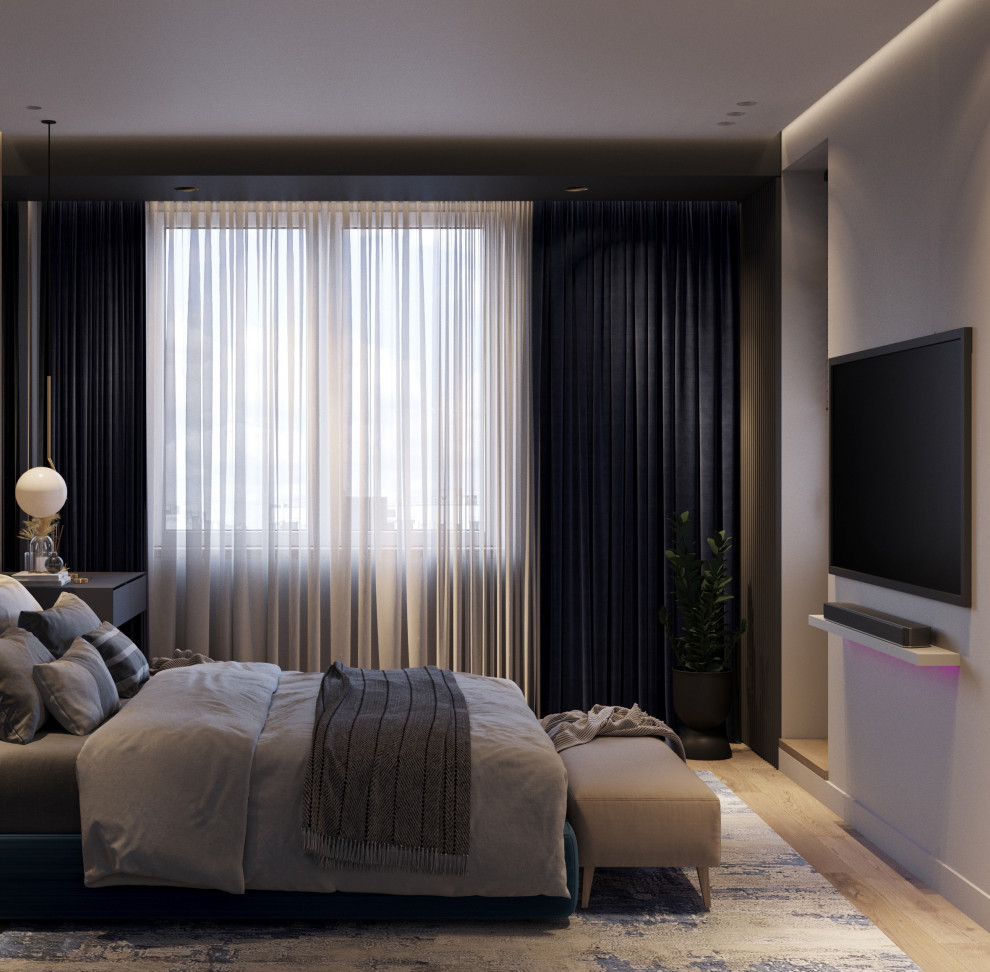 Дизайн трёхкомнатной квартиры  97 м2