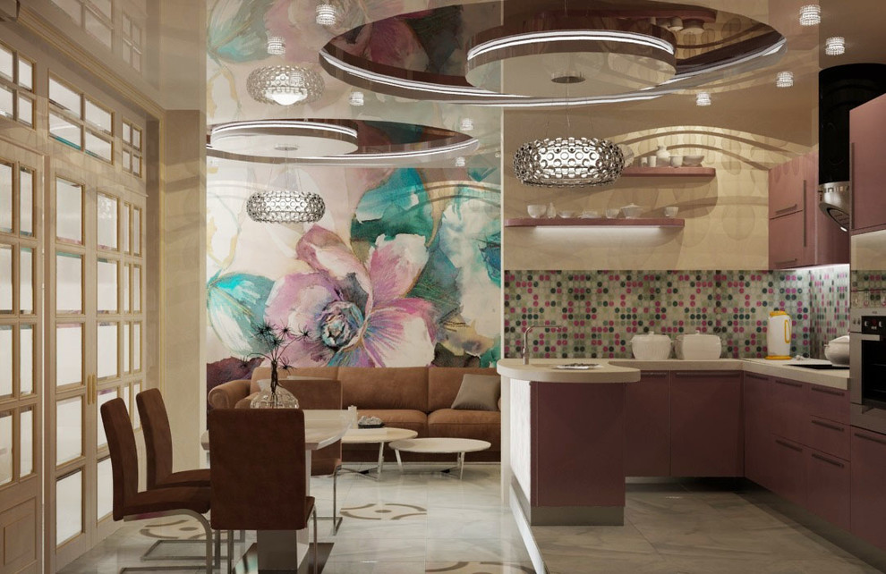 Кухня-гостиная