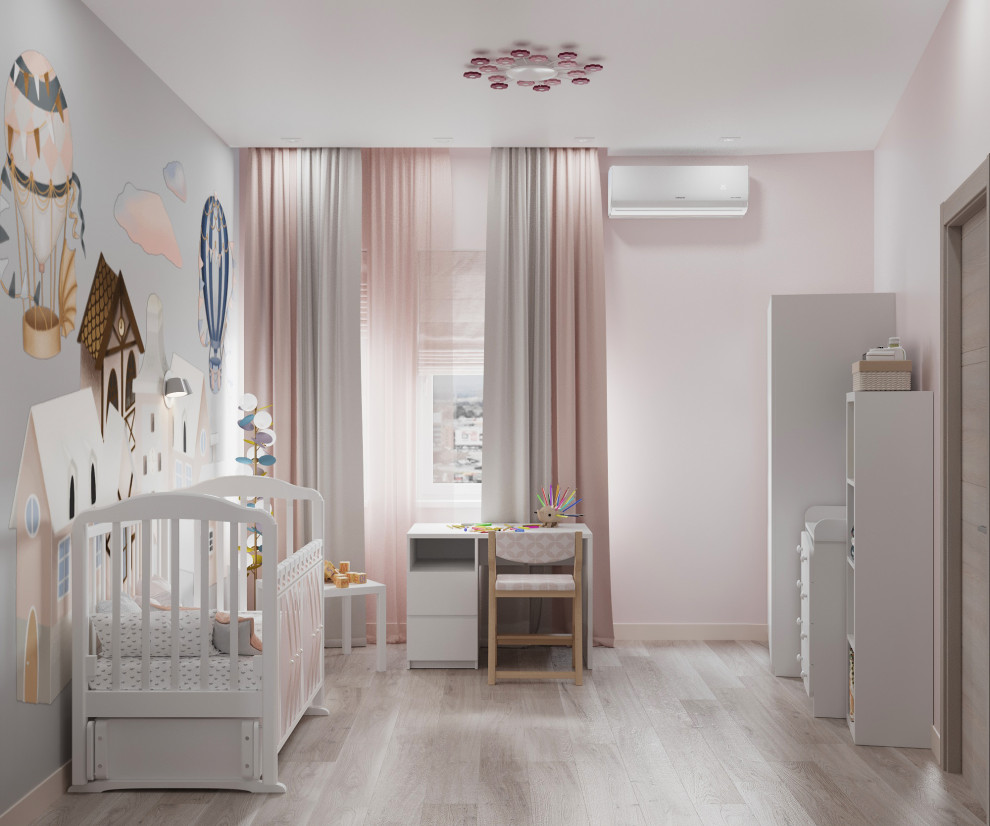 Дизайн детской для девочки