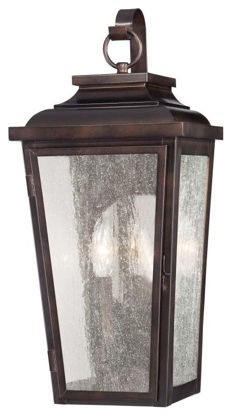 The Great Outdoors 72170-189 Irvington Manor 2 Light Outdoor Wall Sconce