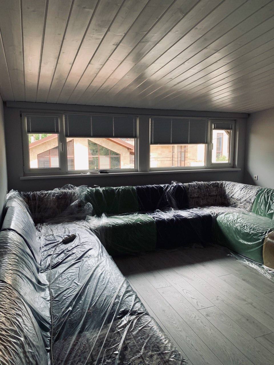 Комната отдыха для гостей в загородном доме в Сочи