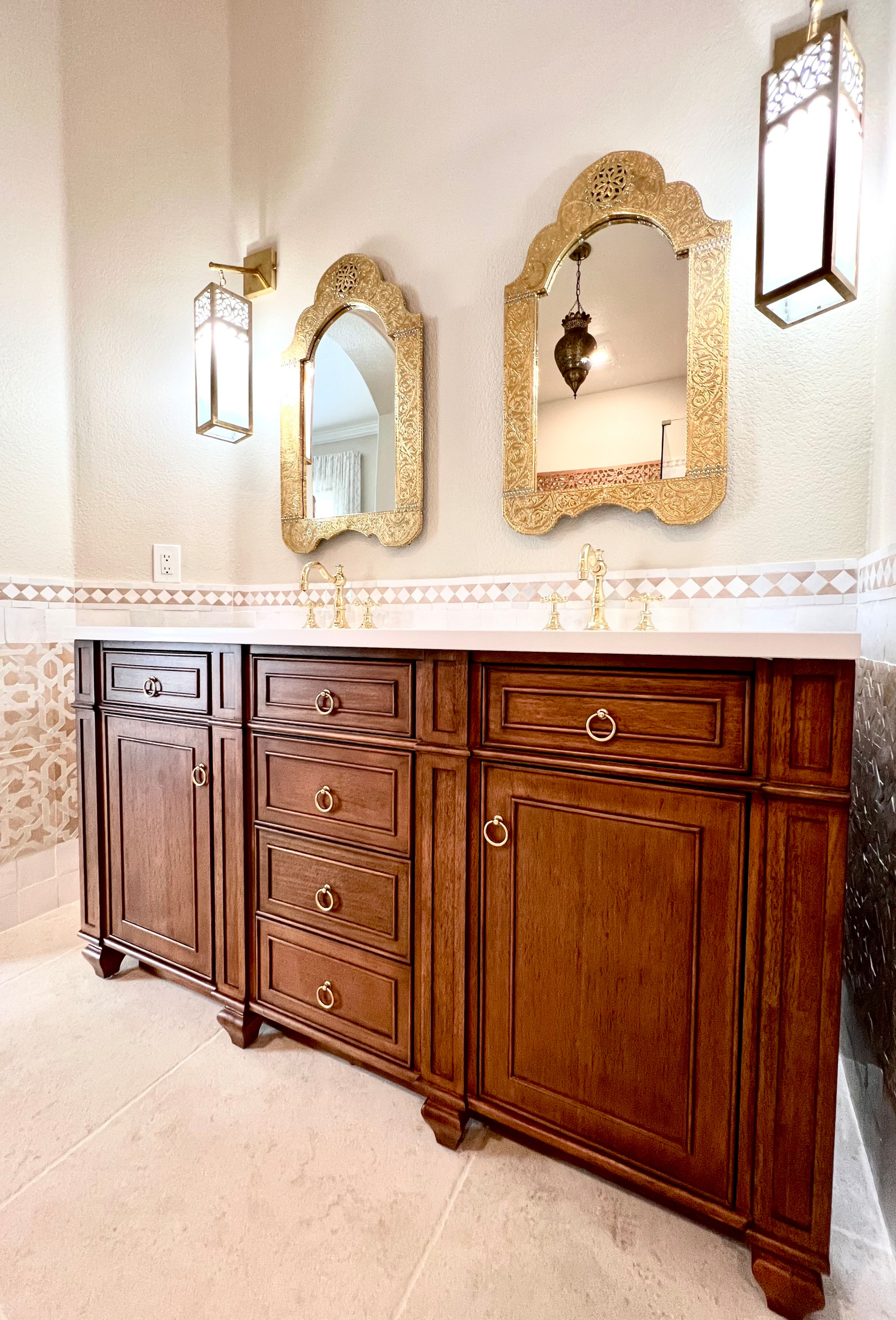 Classic Cabinetry Echoes British Colonia Campaign Furniture