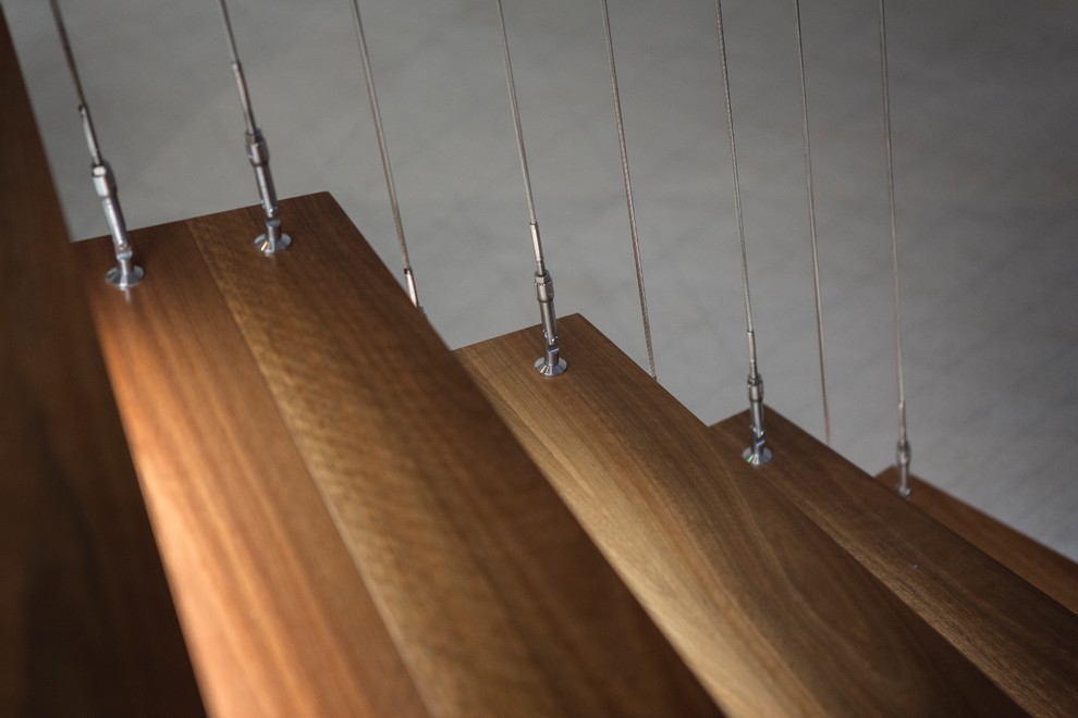 Design ideas for a contemporary staircase in Perth.