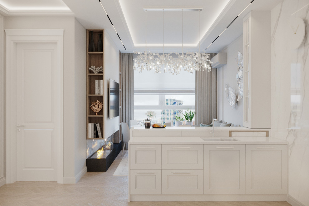 Квартира в современной классике ЖК Сердце столицы