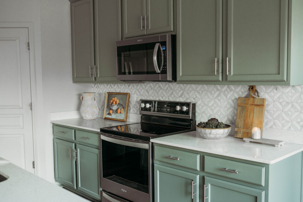Whitestown Kitchen + Living Room