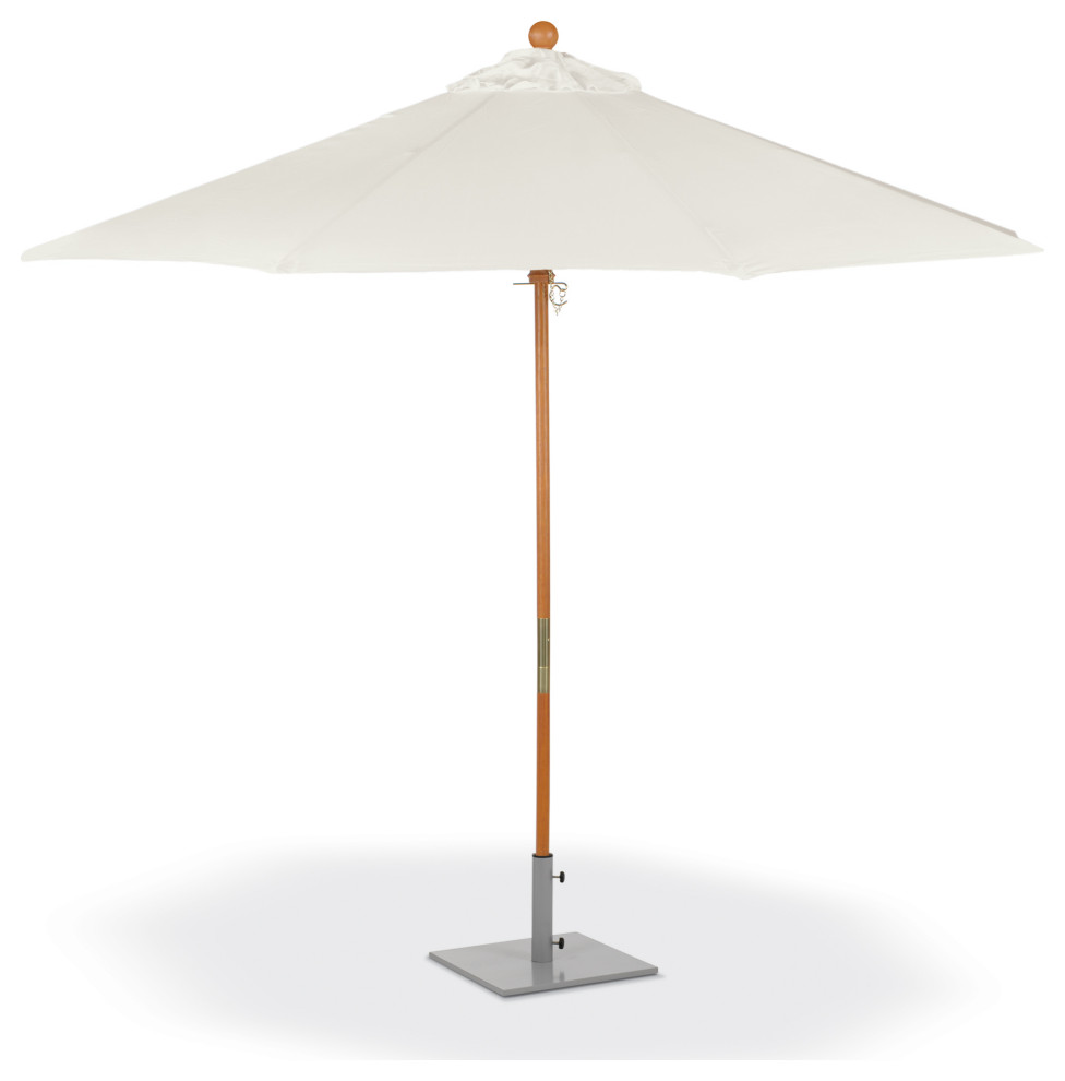 9' Octagon Sunbrella Market Umbrella Contemporary Outdoor Umbrellas