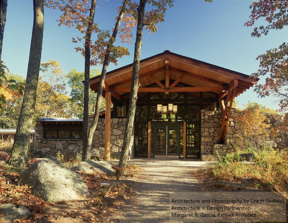 Mohonk Preserve Visitor Center Eclectic Entry New York by