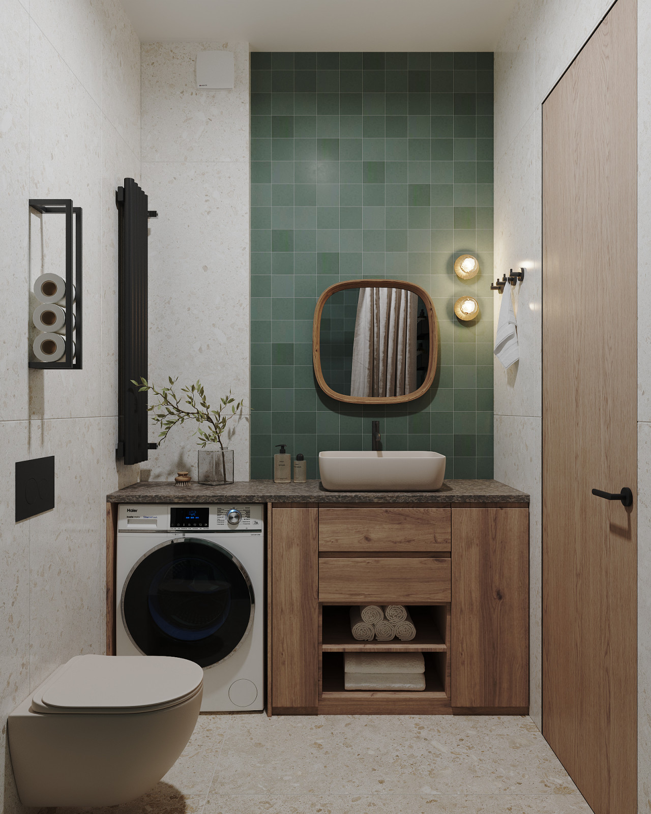 Квартира для семьи с двумя детьми в ЖК Monodom Lake г. Москва.