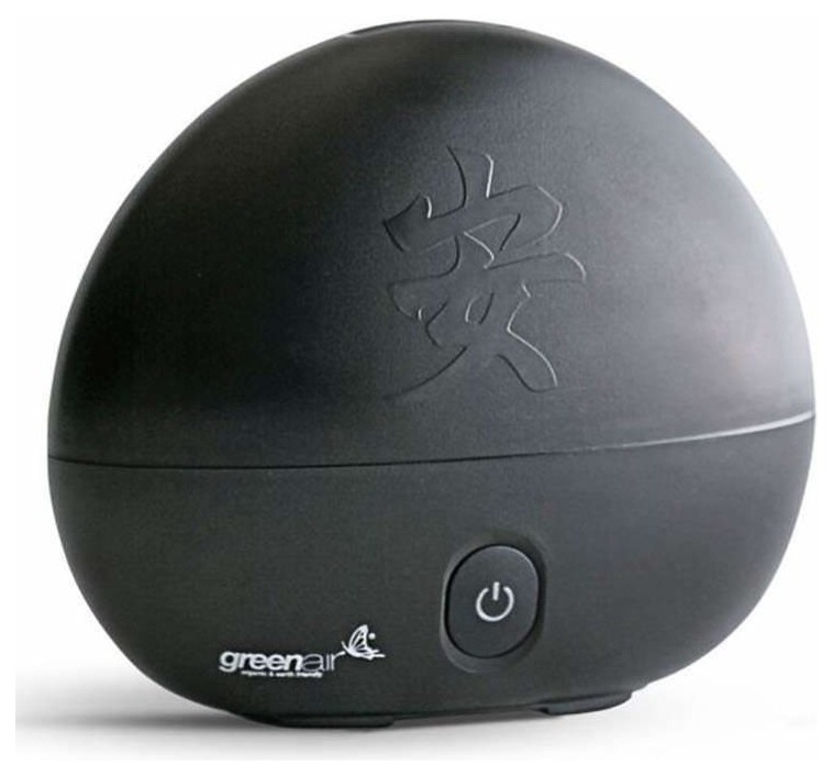 Serenity Ultrasonic Diffuser For Aromatherapy, Black Zen Design Asian