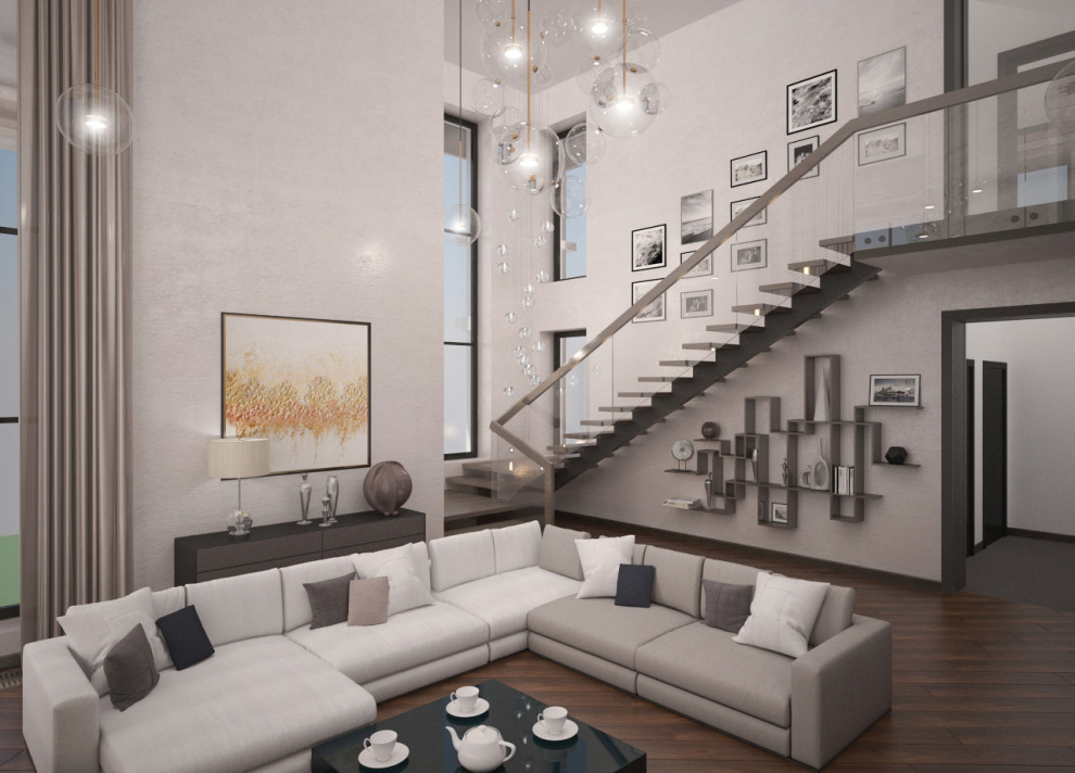 Проект интерьера частного коттеджа