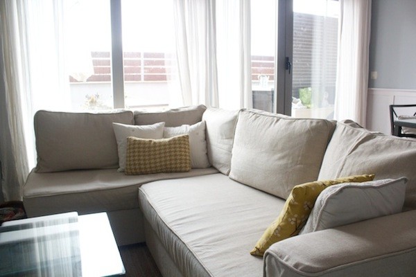 Custom Sofa Slipcover | IKEA MANSTAD SNUG FIT SLIPCOVER