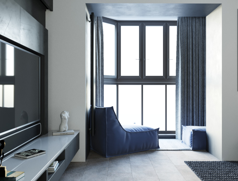 Брутальный синий