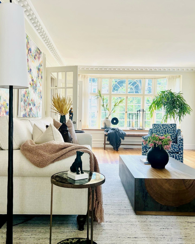 Modern victorian living room