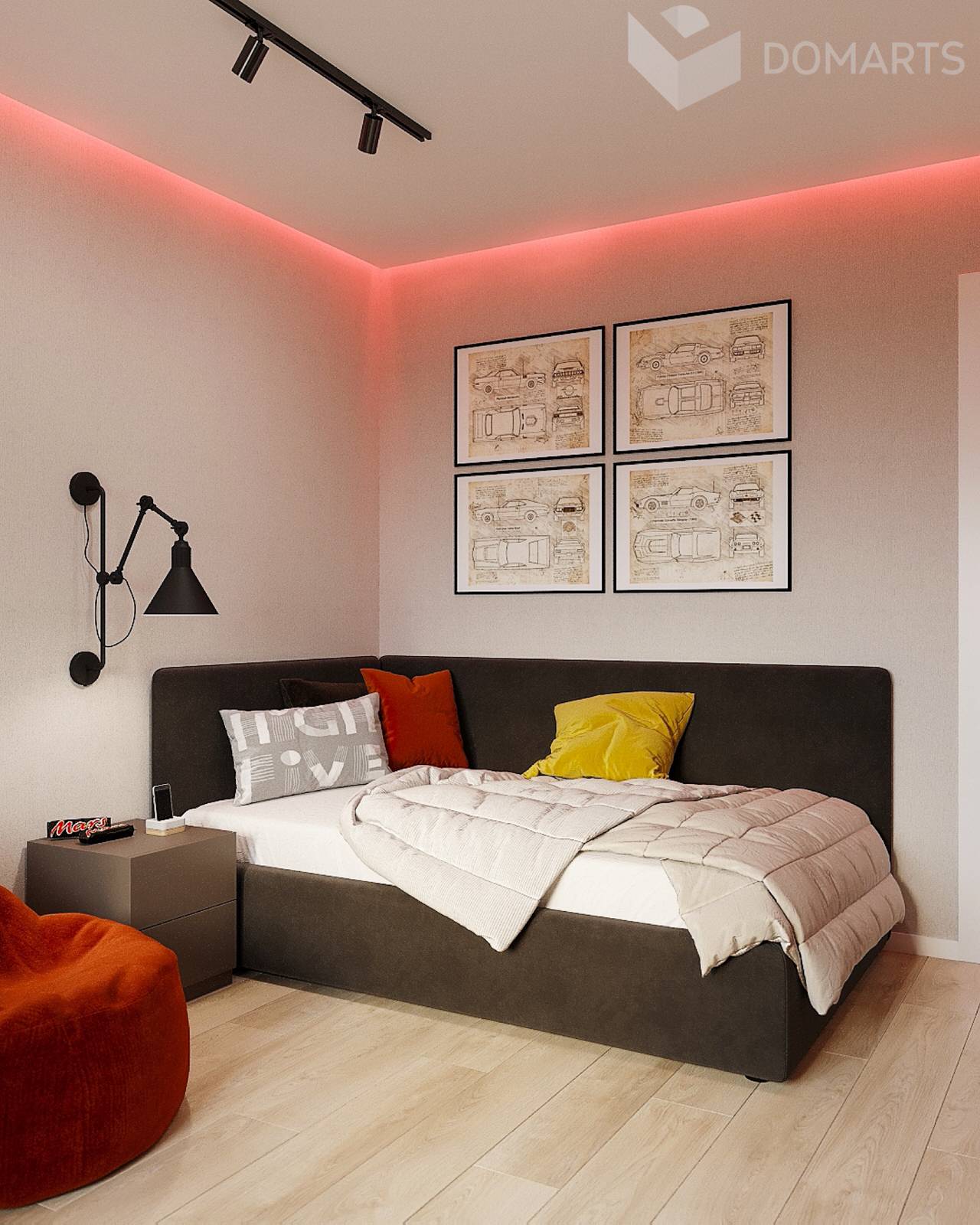 Детская старшего сына 14,7 м2